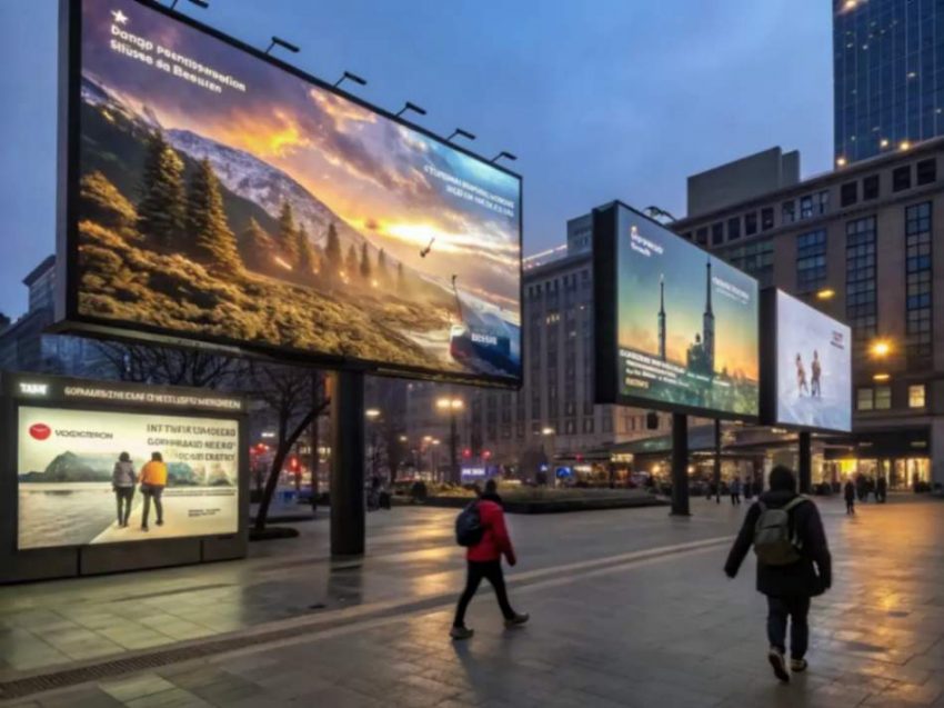Иммерсивные билборды в наружной рекламе